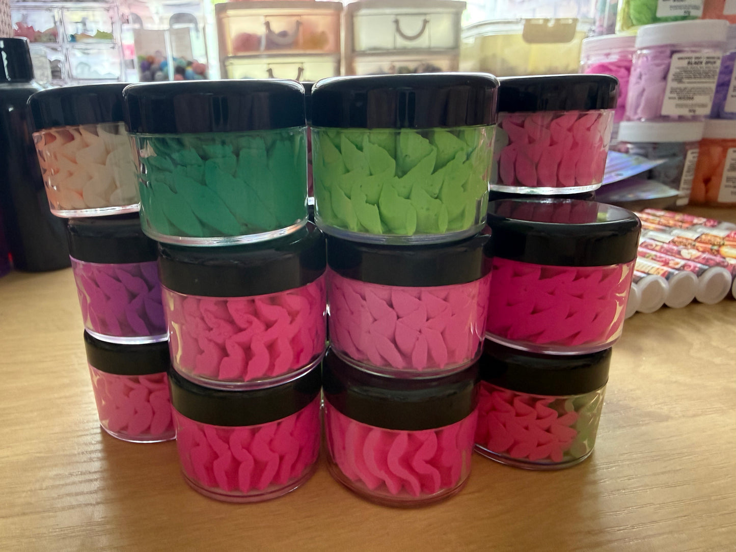 Dinky whipped soaps