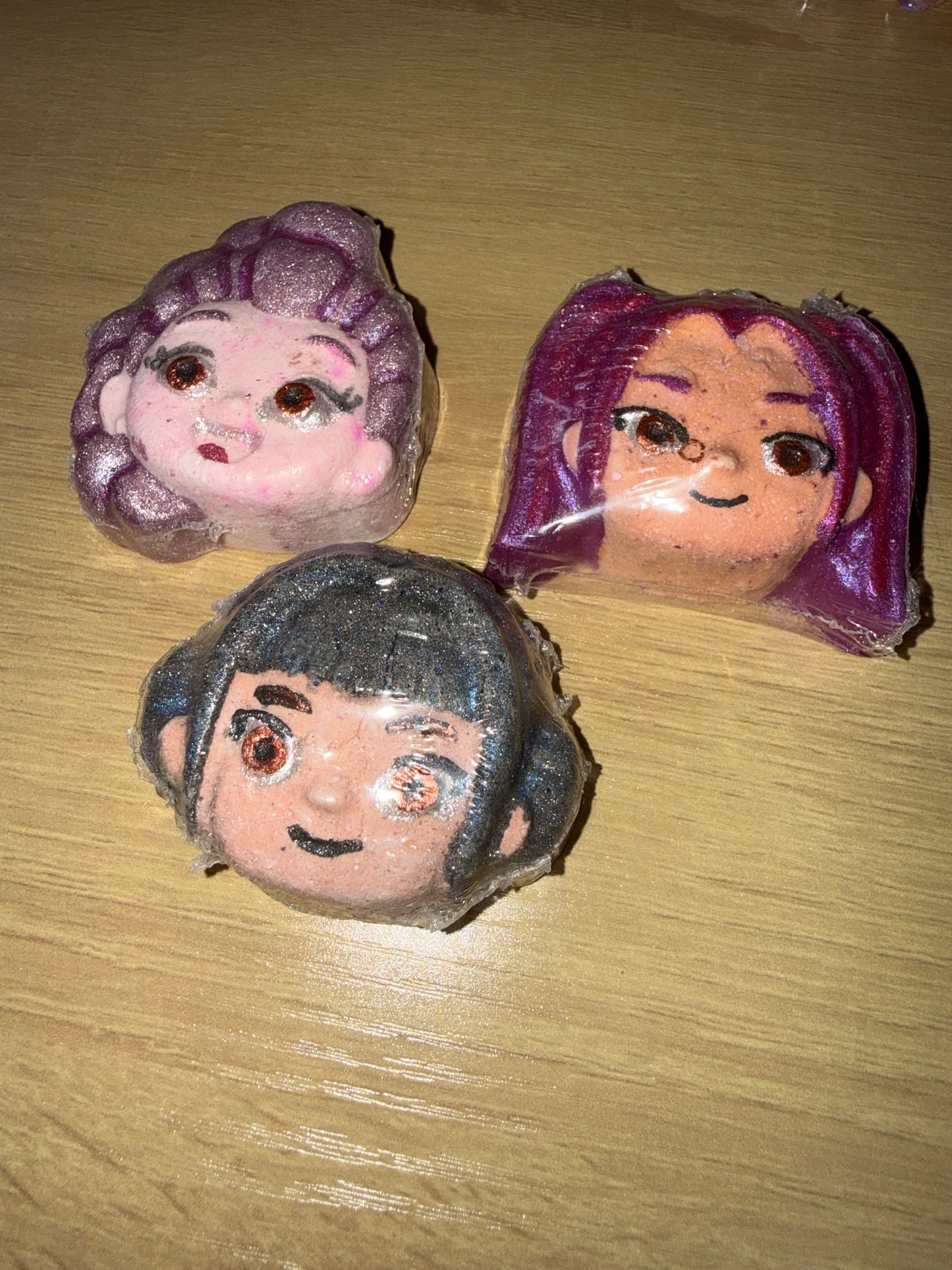 Mini bath bombs