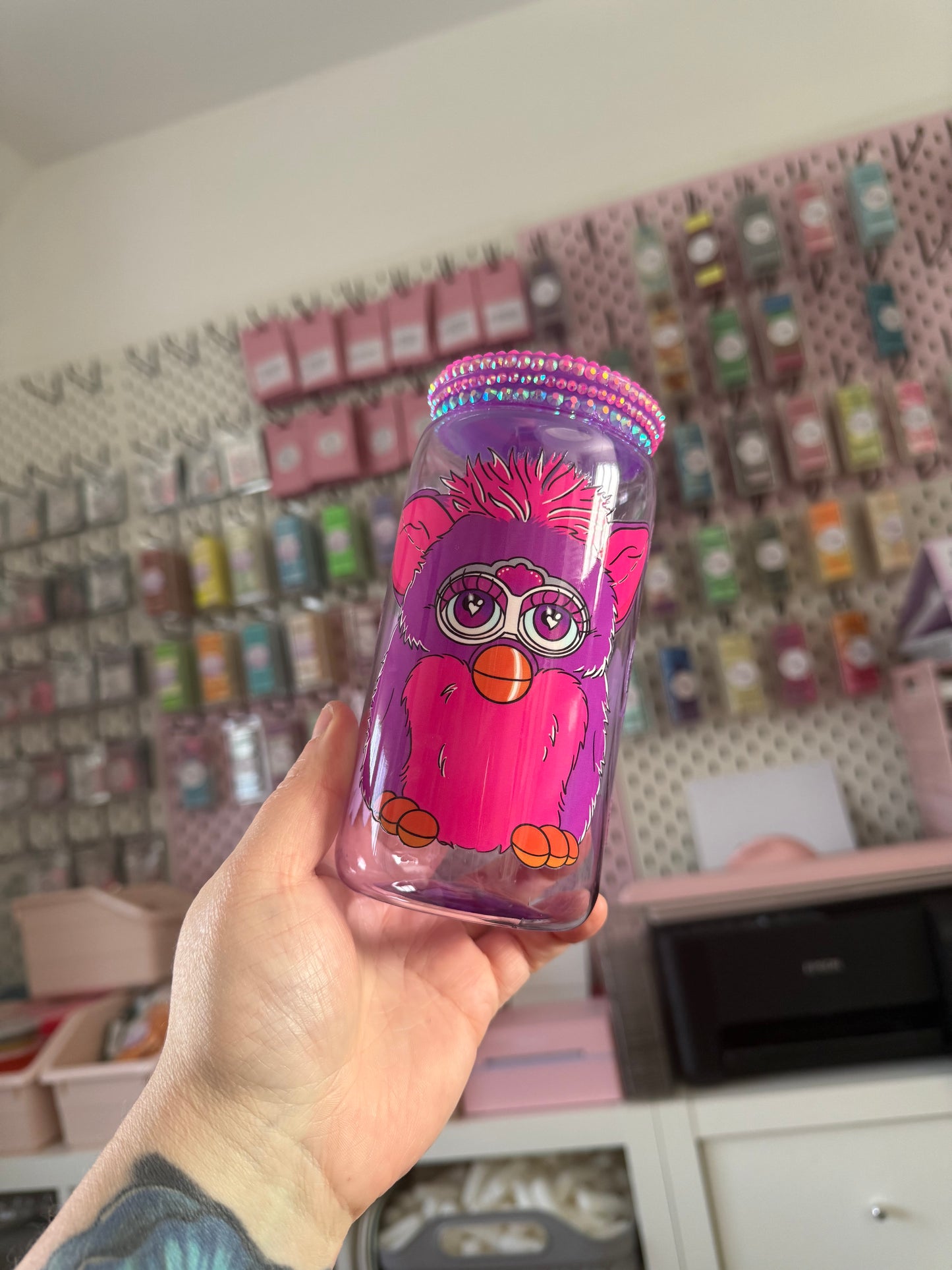 16Oz Acrylic Libby