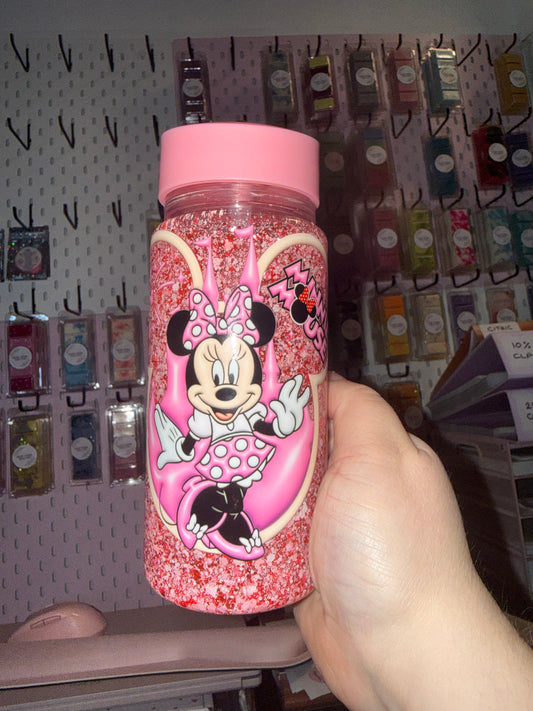 Children’s snowglobe water bottles