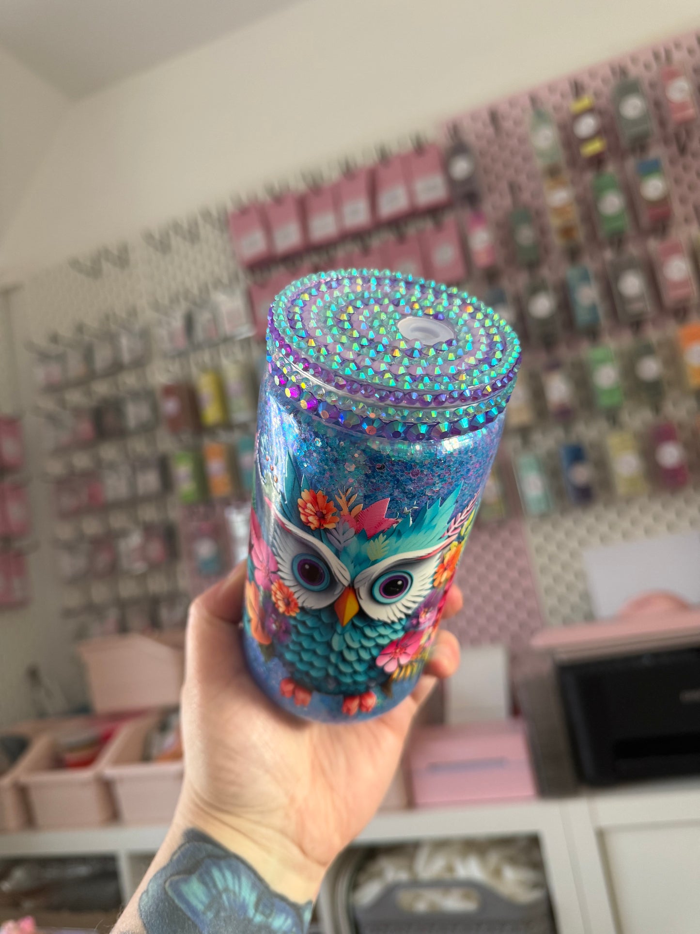 16oz Acrylic Snowglobes