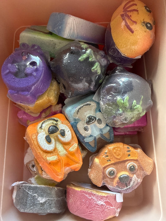 Mini bath bombs