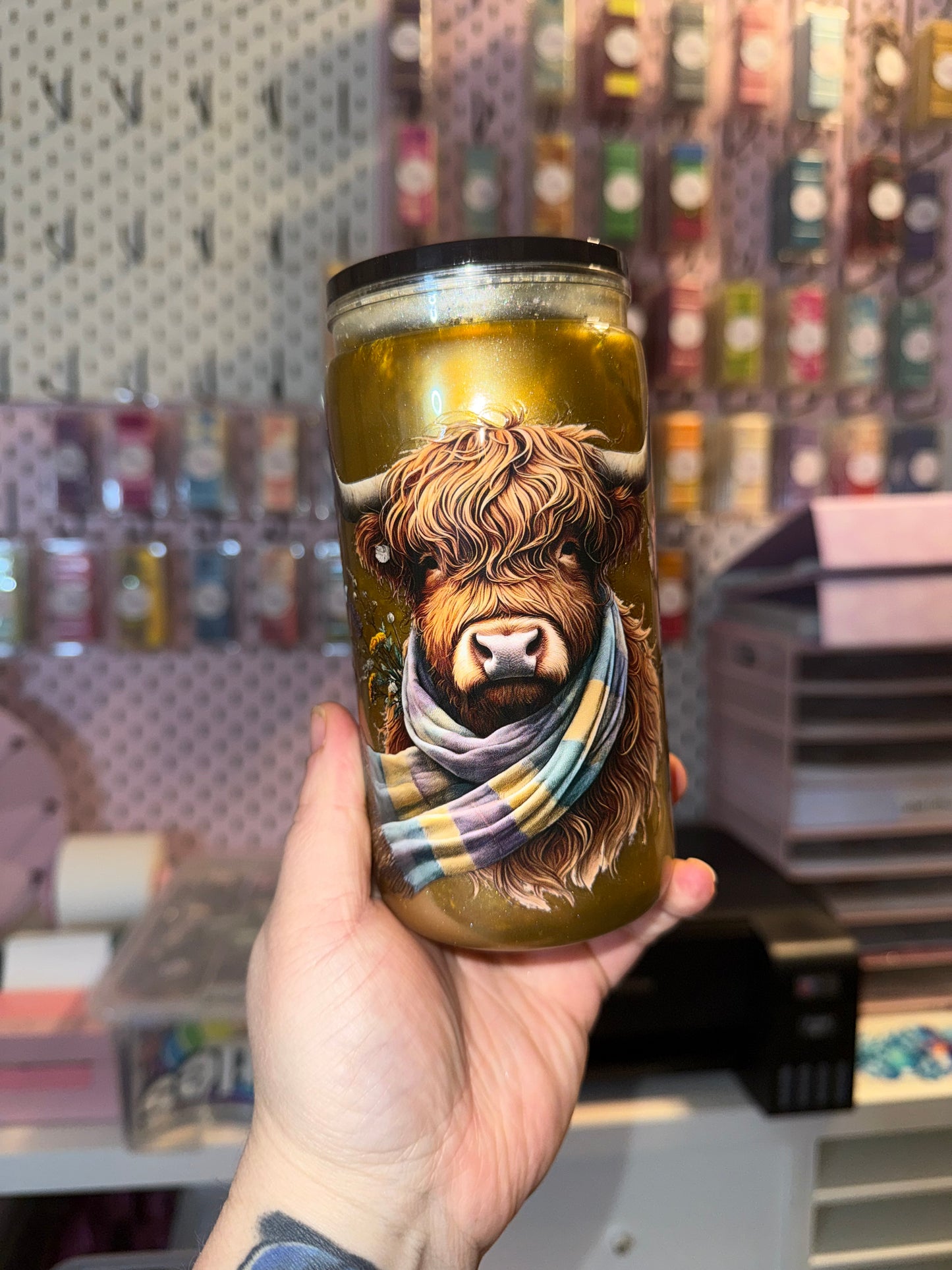 16oz Acrylic Snowglobes