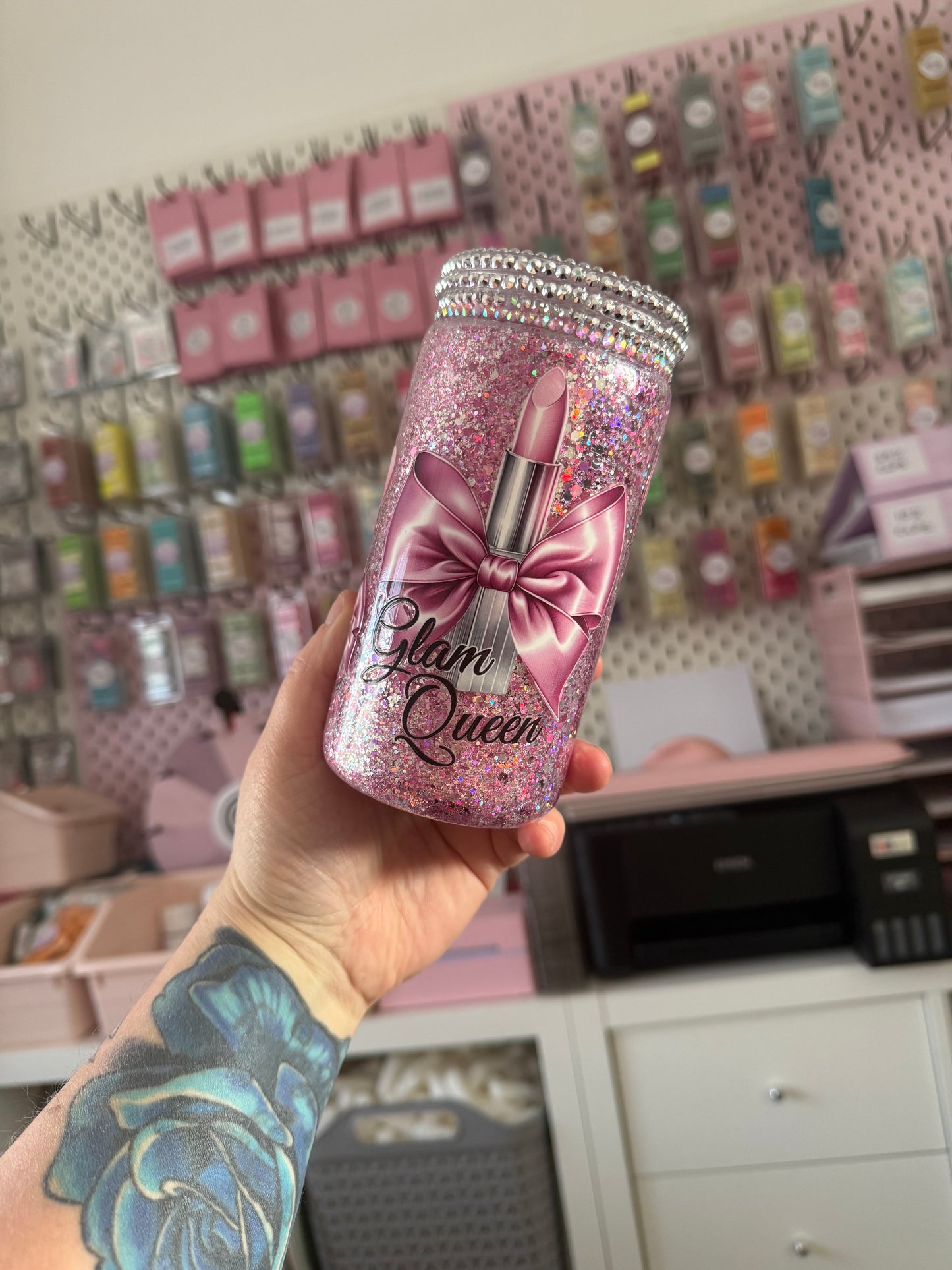 16oz Acrylic Snowglobes