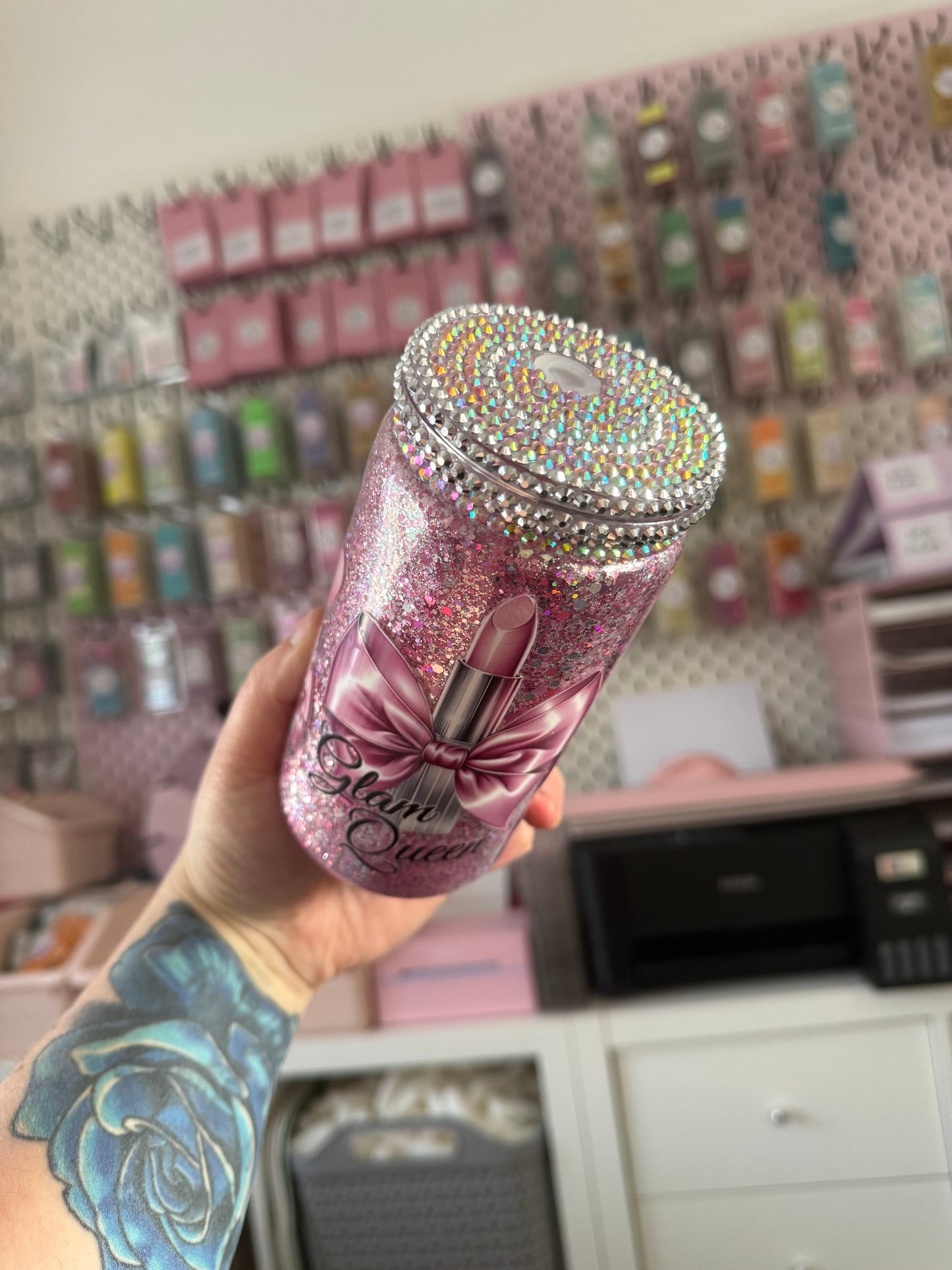 16oz Acrylic Snowglobes