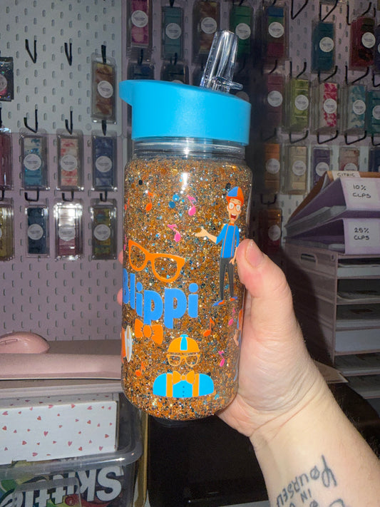 Children’s snowglobe water bottles