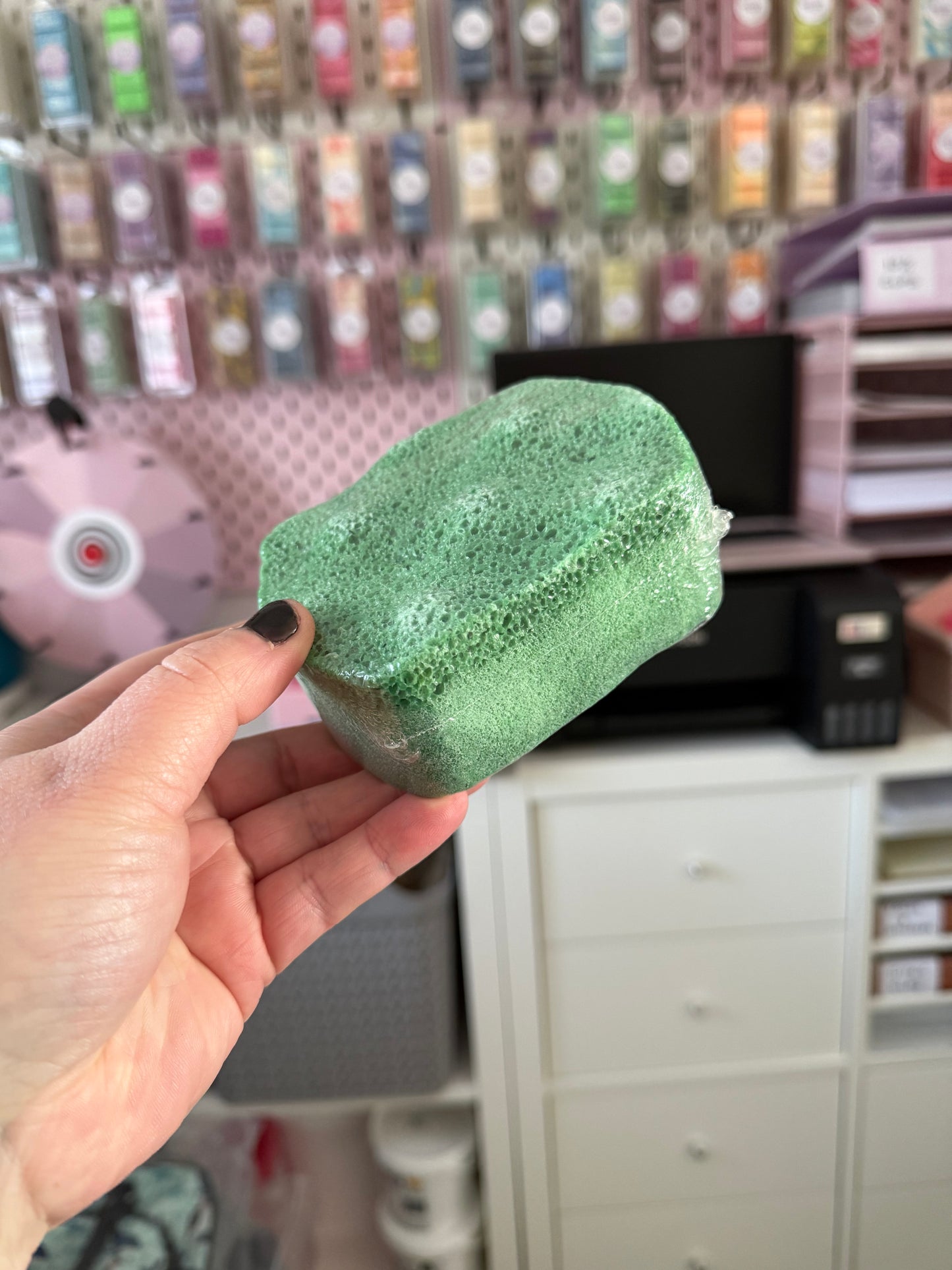 Small soap sponges