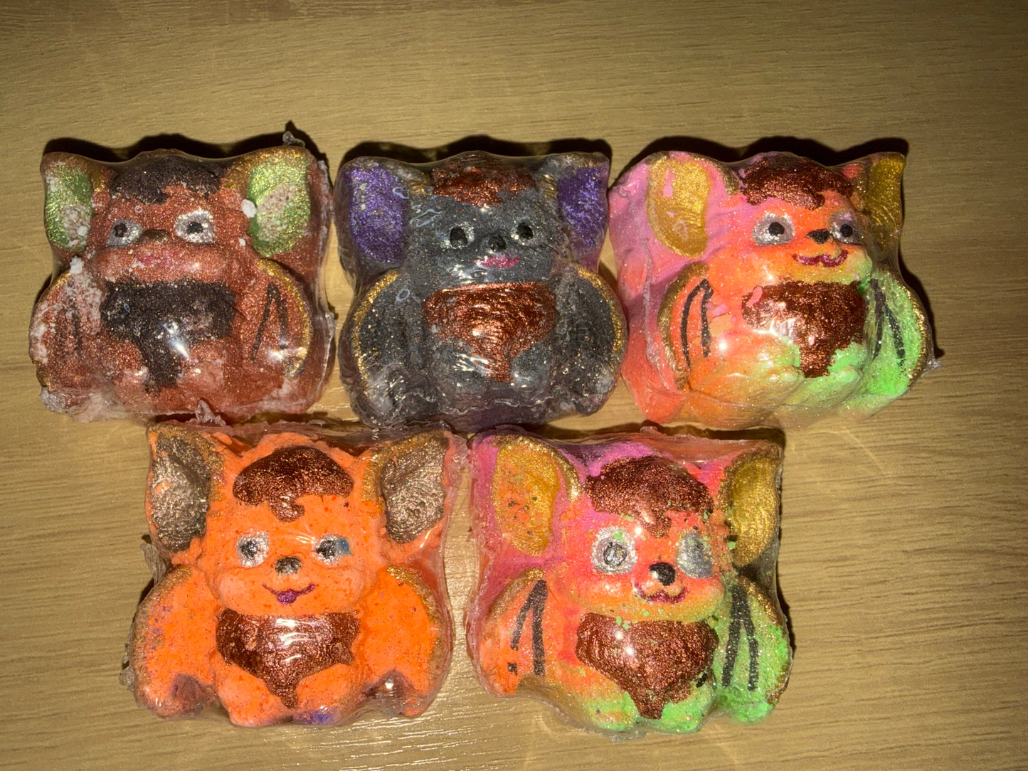 Mini bath bombs