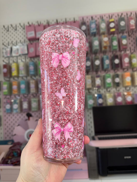 24oz Snowglobe tumblers