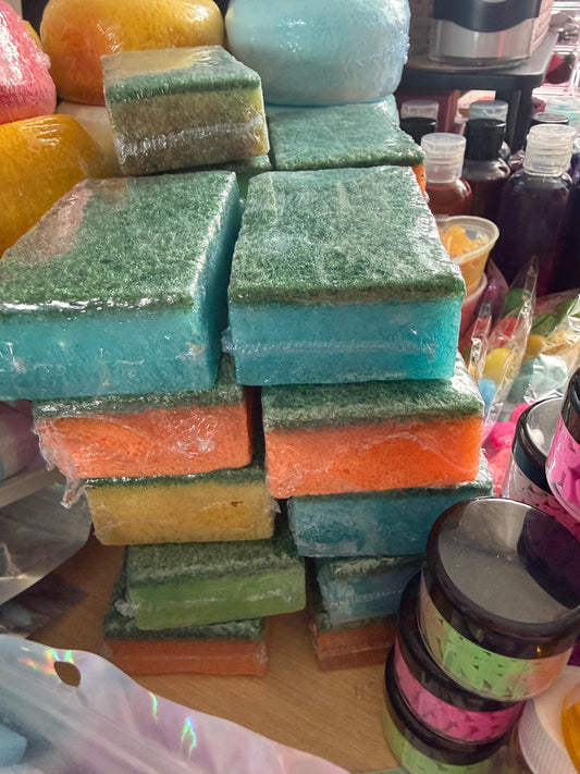 Home cleaning sponges