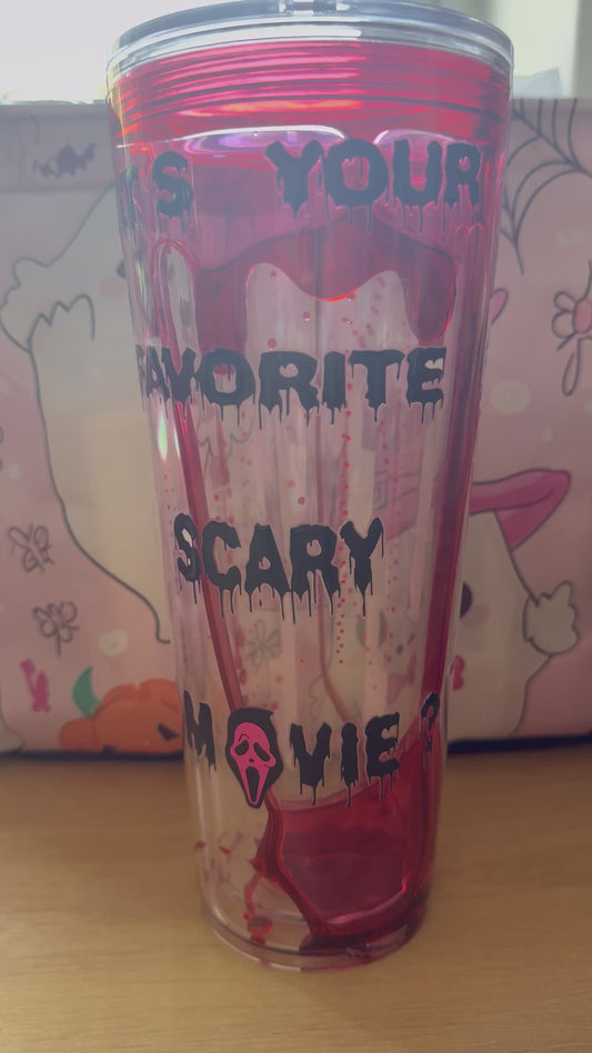 Halloween Snowglobe Tumblers